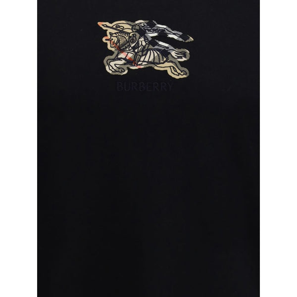 Burberry Checked logo cotton T-shirt