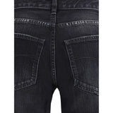 Balenciaga Wide-leg Cotton Jeans