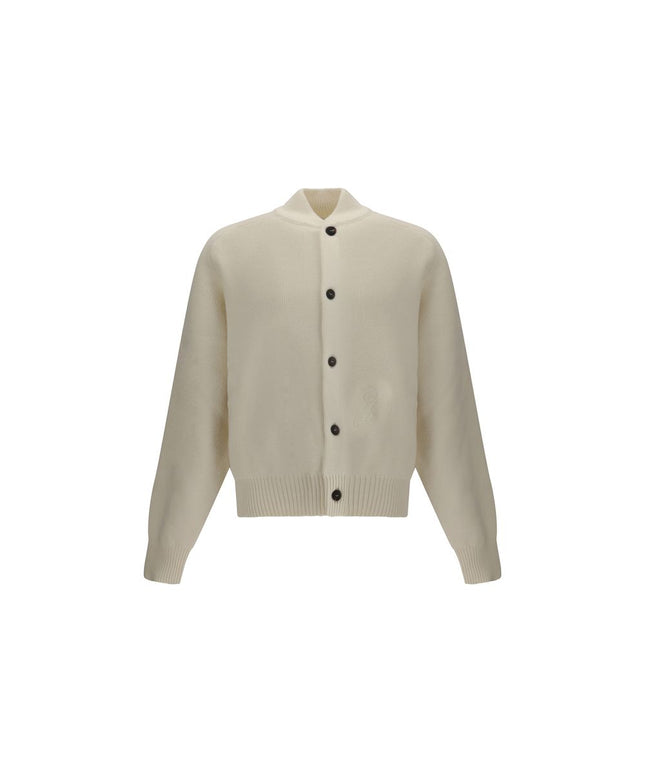 Jacquemus Embroidered Virgin Wool Cardigan