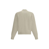 Jacquemus White Fleece Wool Cardigan