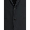 Ami Paris Single-breasted Jacket in virgin wool