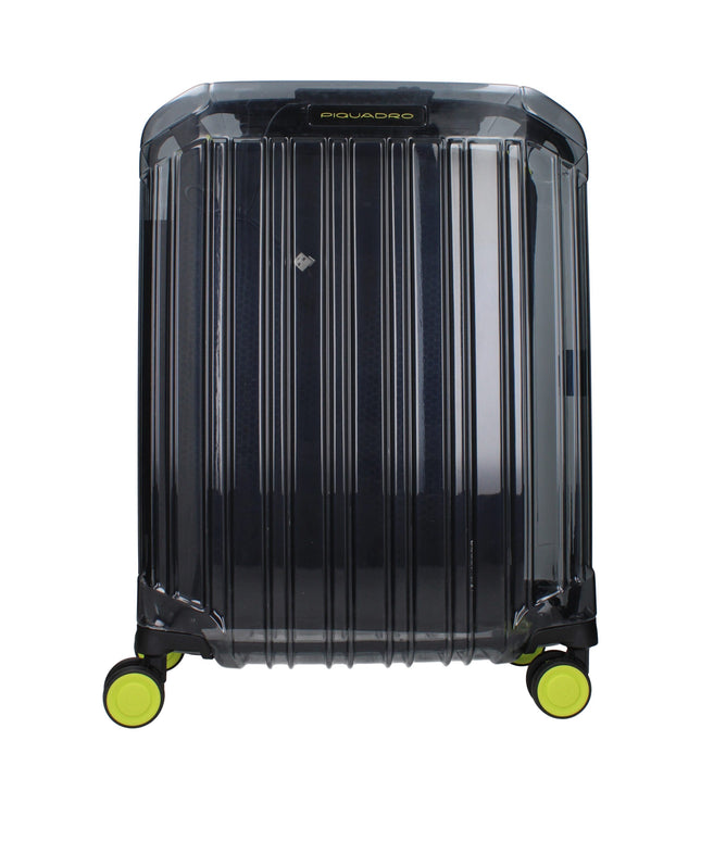 Piquadro Gray Polycarbonate Luggage And Travel