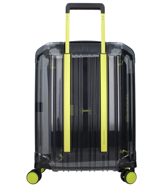 Piquadro Gray Polycarbonate Luggage And Travel