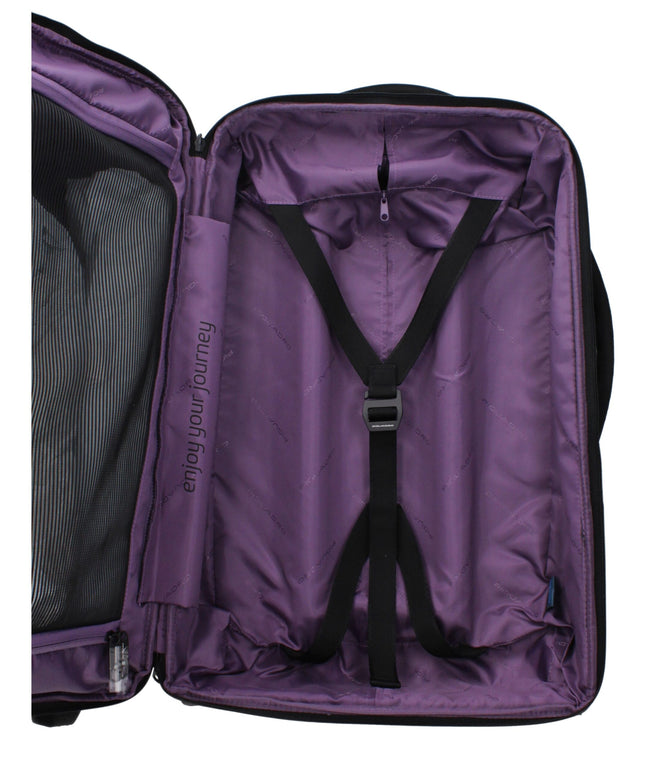 Piquadro Green Fabric Luggage And Travel