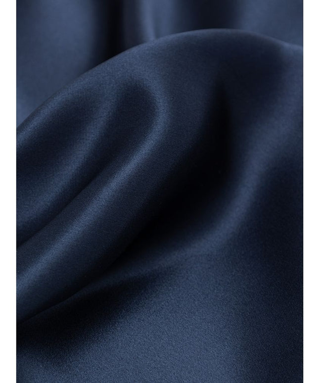 Dolce & Gabbana Blue Silk Pocket Square