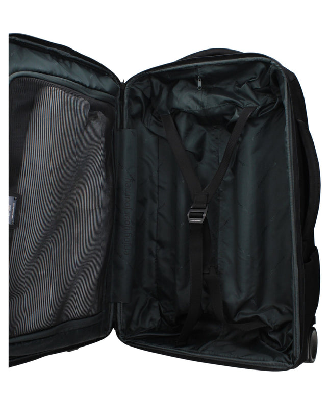 Piquadro Black Fabric Luggage And Travel