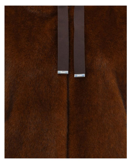 Herno Hooded Jacket in eco-fur