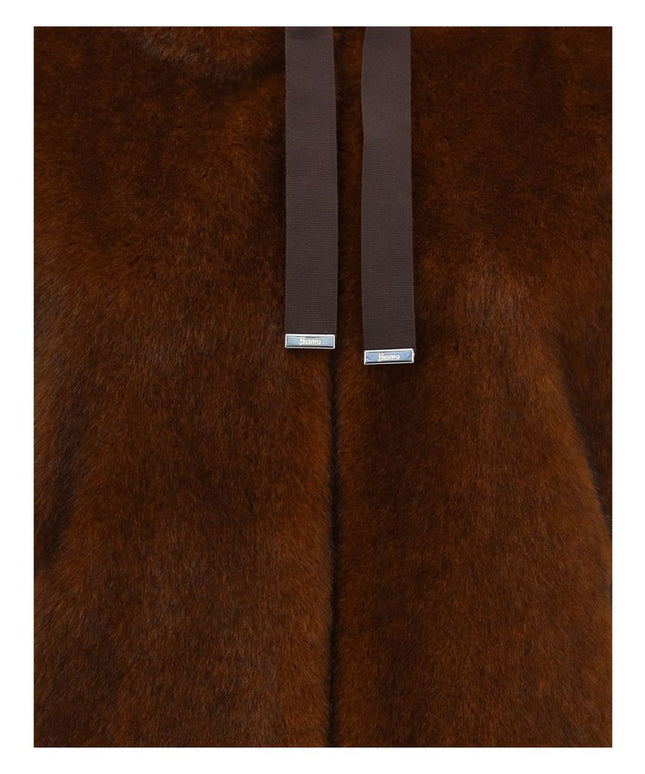 Herno Hooded Jacket in eco-fur
