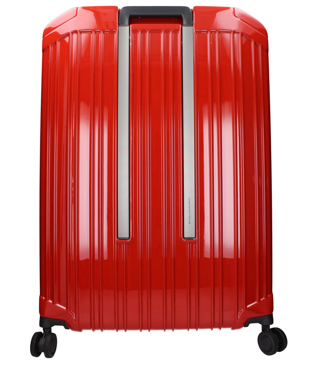 Piquadro Red Polycarbonate Luggage And Travel