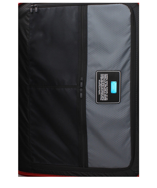 Piquadro Red Polycarbonate Luggage And Travel