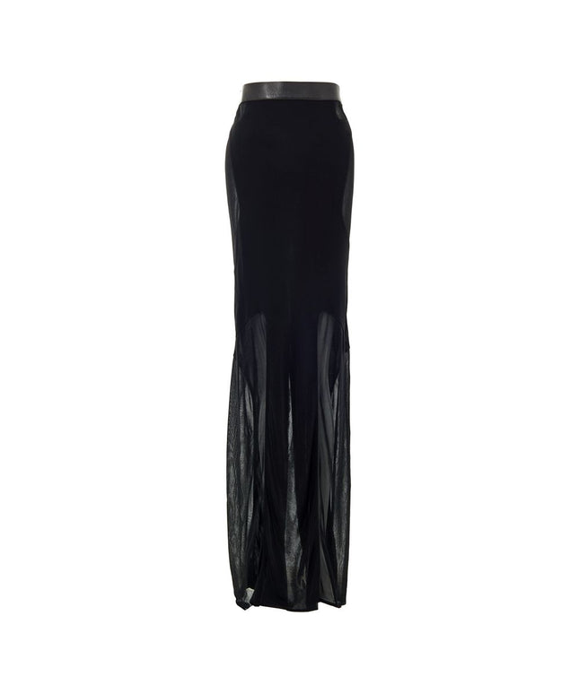 Tom Ford Black Viscose Skirt