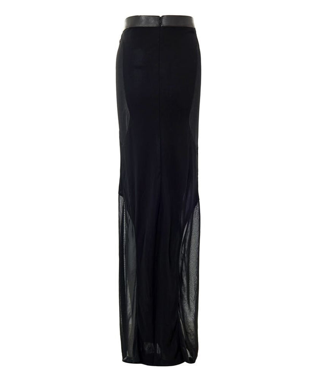 Tom Ford Black Viscose Skirt