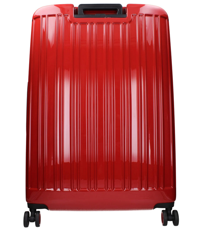 Piquadro Red Polycarbonate Luggage And Travel