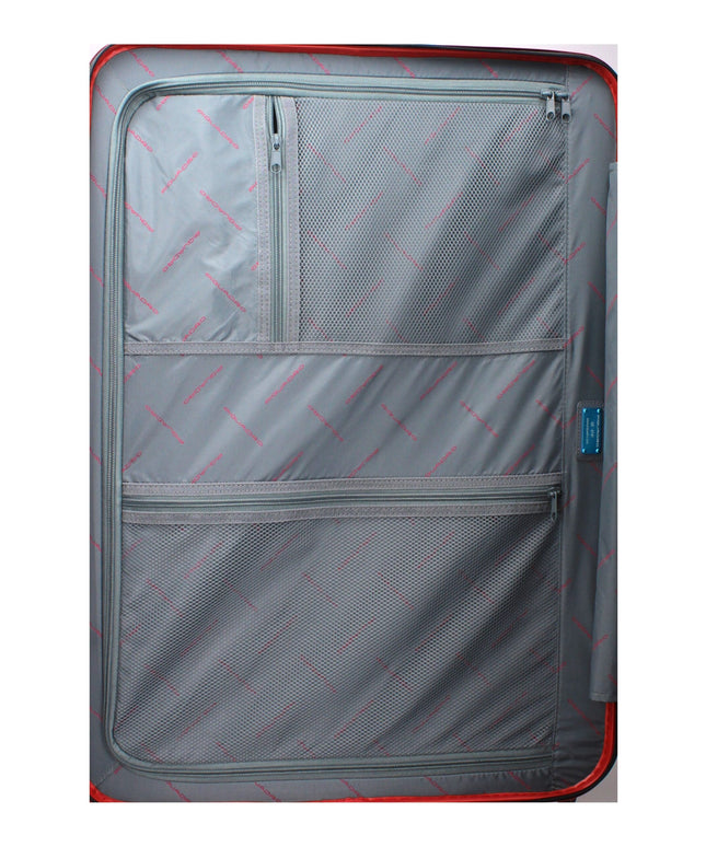 Piquadro Red Polycarbonate Luggage And Travel