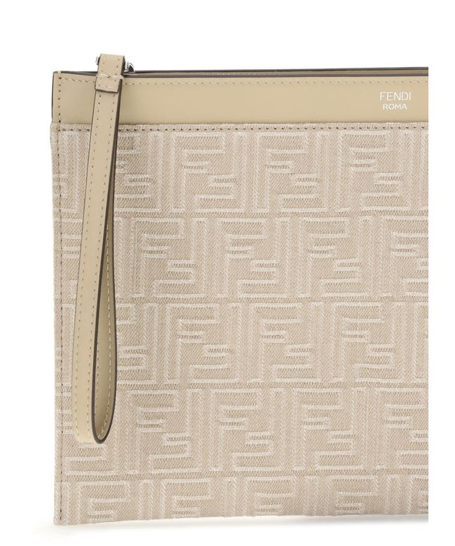Fendi denim Pouch