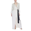 Sandro Ferrone Beige Polyester Long