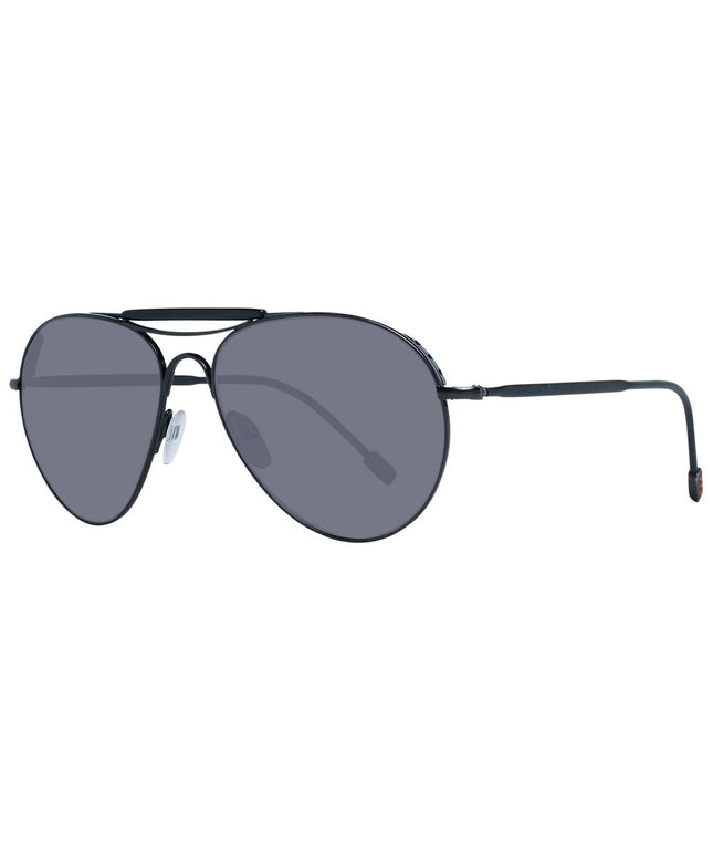 Ermenegildo Zegna Black Men Sunglass