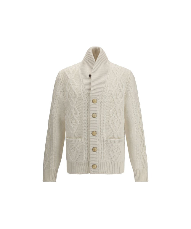 Brunello Cucinelli Cable-Knit Cashmere Cardigan