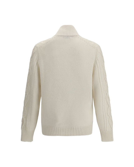 Brunello Cucinelli Cable-Knit Cashmere Cardigan