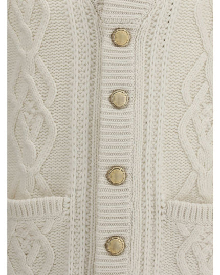 Brunello Cucinelli Cable-Knit Cashmere Cardigan