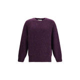 Brunello Cucinelli Purple Cashmere Sweatshirt