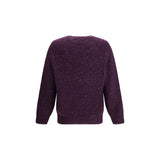 Brunello Cucinelli Purple Cashmere Sweatshirt