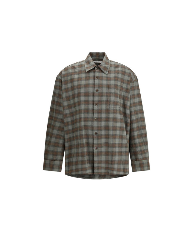Our Legacy Flannel Check Borrowed Shirt
