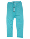Dolce & Gabbana Light Blue Logo Lace Tight Midi TrouserUnderwear