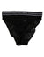 Dolce & Gabbana Black Lace Slip Brief Logo WaistbandUnderwear