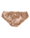 Dolce & Gabbana Nude Beige Silk Satin Stretch Bow Briefs Underwear