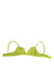 Dolce & Gabbana Yellow Green Nylon Soft Cup BrassiereUnderwear