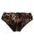 Dolce & Gabbana Brown Leopard Silk Mid Waist Panty Underwear