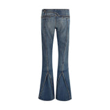 Coperni Blue Polyester Flared Jeans