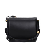 PINKO Black Leather Crossbody Bags
