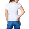 Armani Exchange White Cotton T-Shirt