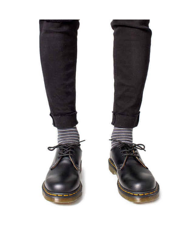 Dr. Martens Black Leather Oxfords And Derby