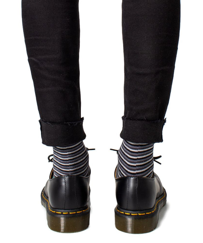 Dr. Martens Black Leather Oxfords And Derby