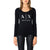 Armani Exchange Black Cotton Long Sleeve