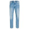 Jack Jones Blue Cotton Relaxed Fit Jean