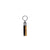 Alviero Martini Prima Classe Black Polyethylene Keychain