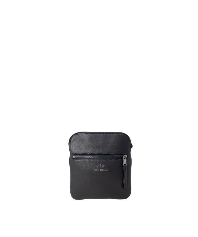 Armani Exchange Black Polyester Messenger Bag
