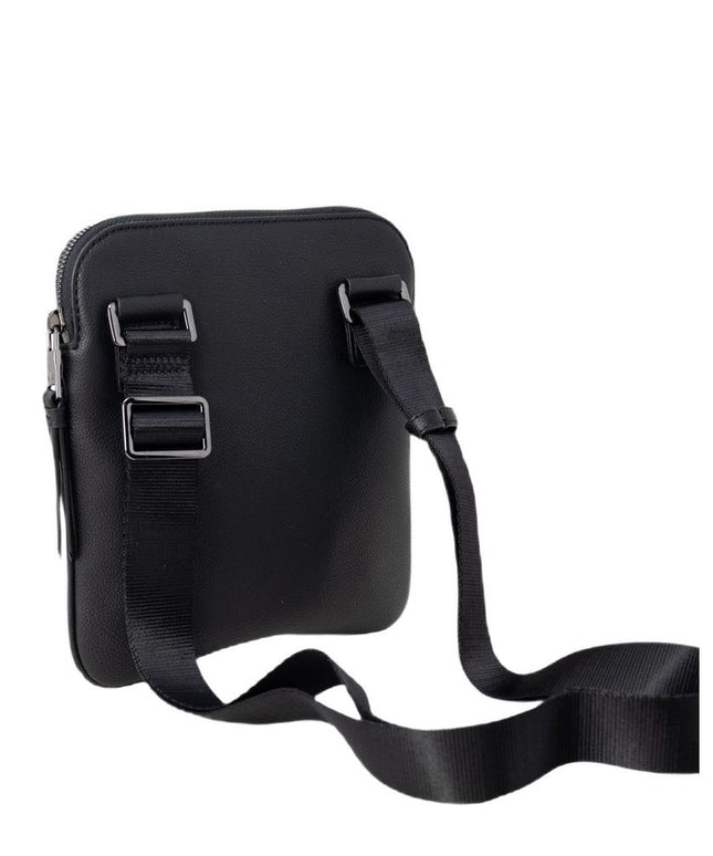 Armani Exchange Black Polyester Messenger Bag