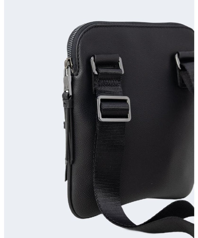 Armani Exchange Black Polyester Messenger Bag