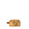 Alviero Martini Prima Classe Beige Cotton Clutch Bag