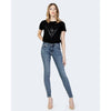 Guess Blue Cotton Skinny Jean