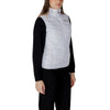 EA7 Emporio Armani White Polyester Sleveless Jacket