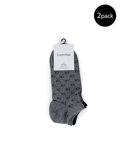 Calvin Klein Gray Elastane Sock