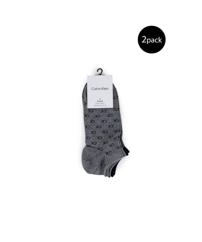 Calvin Klein Gray Elastane Sock