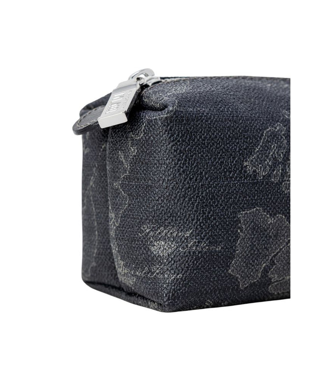 Alviero Martini Prima Classe Black Cotton Clutch Bag