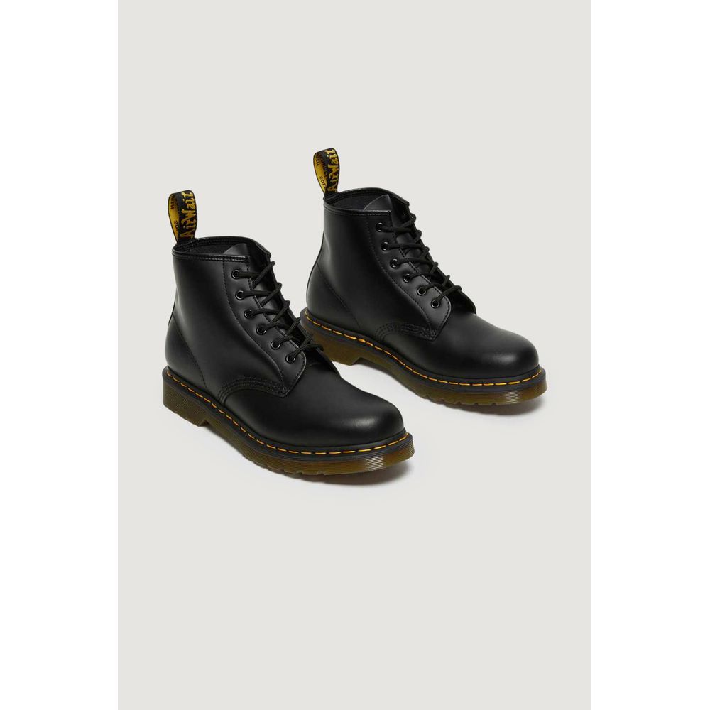 Dr. Martens Black Leather Athletic Sneakers